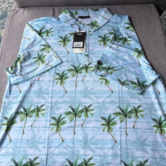 YATTA GOLF - Men's Golf Shirt Moisture Wicking Quick-Dry Short Sleeve - Picture 2 of 9